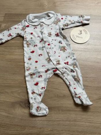 Pyjama mixte Noël coton