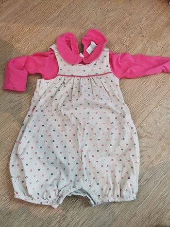 Ensemble barboteuse okaidi