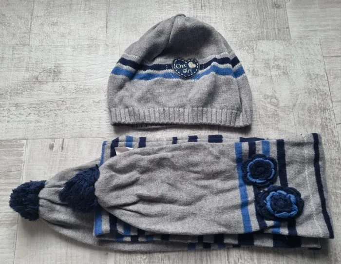 Ensemble bonnet echarpe 53cm