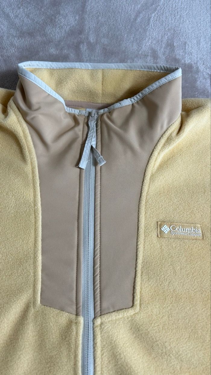 Polaire Columbia sequoia grove jaune taille M - photo numéro 2