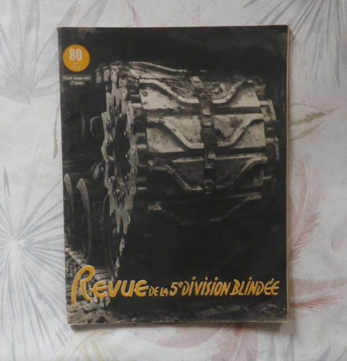 REVUE DE LA 5e DIVISION BLINDEE n°80 JUIN 1952
