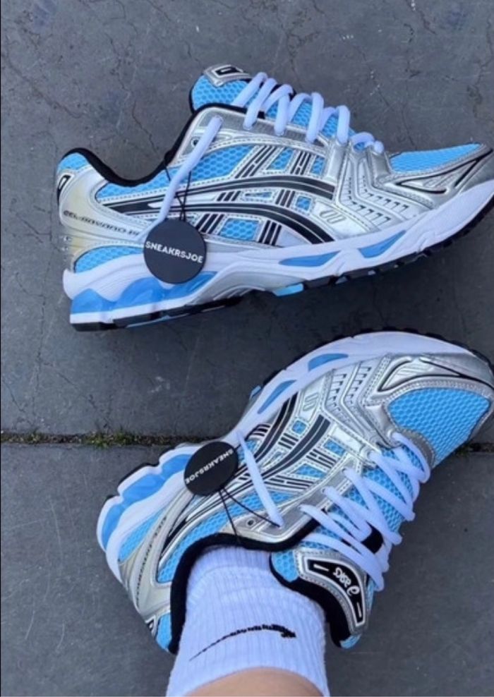 Asics kayano 14 bleu taille 38 - photo numéro 3