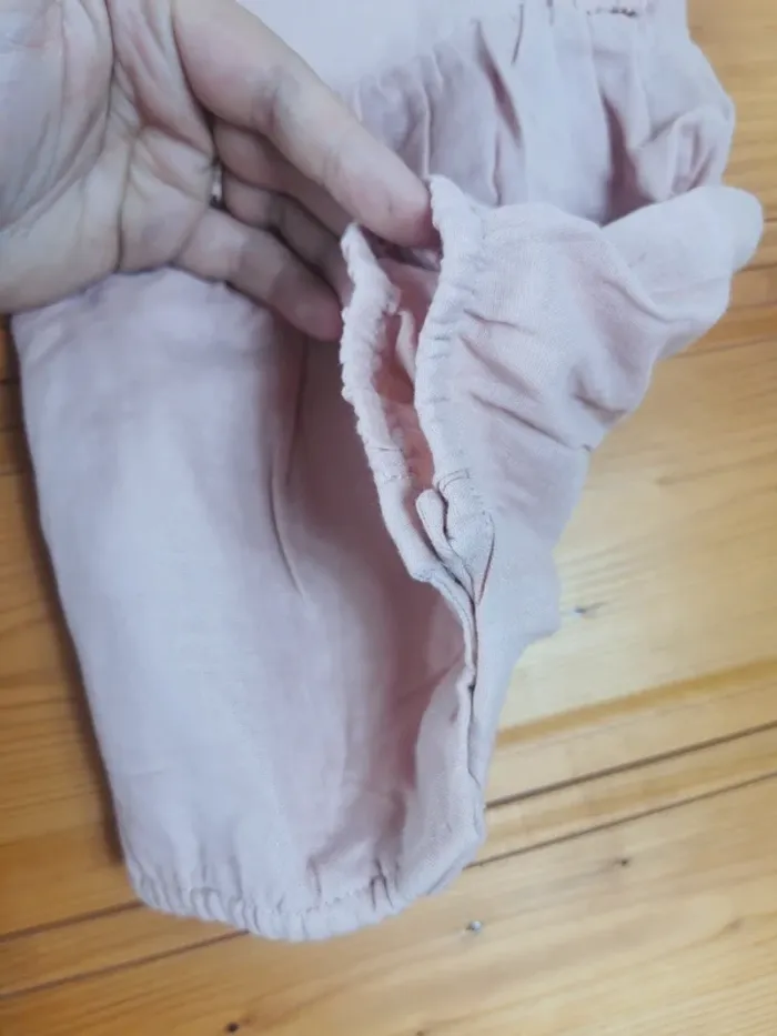 Combi-short rose bébé. - photo numéro 4