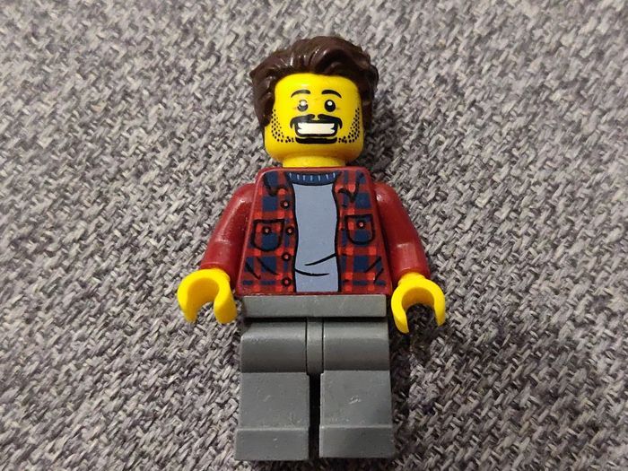 Figurine Lego barbu chemise - vrai Lego