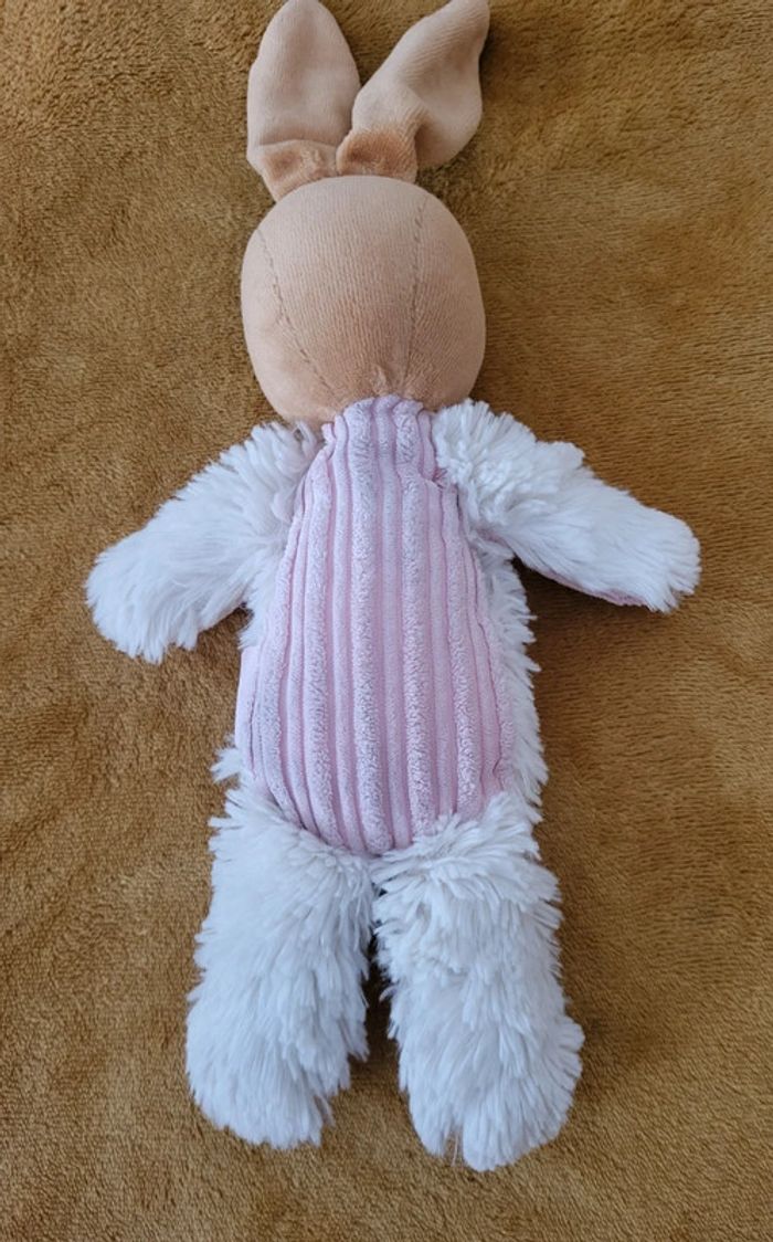 Peluche lapin côtelé - photo numéro 4