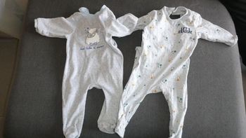 Lot 2 pyjamas - 12 mois garçon – lot C