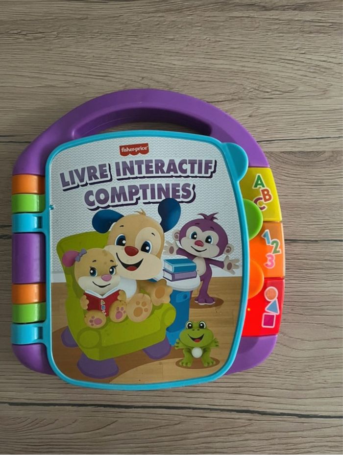 Livre interactif comptine