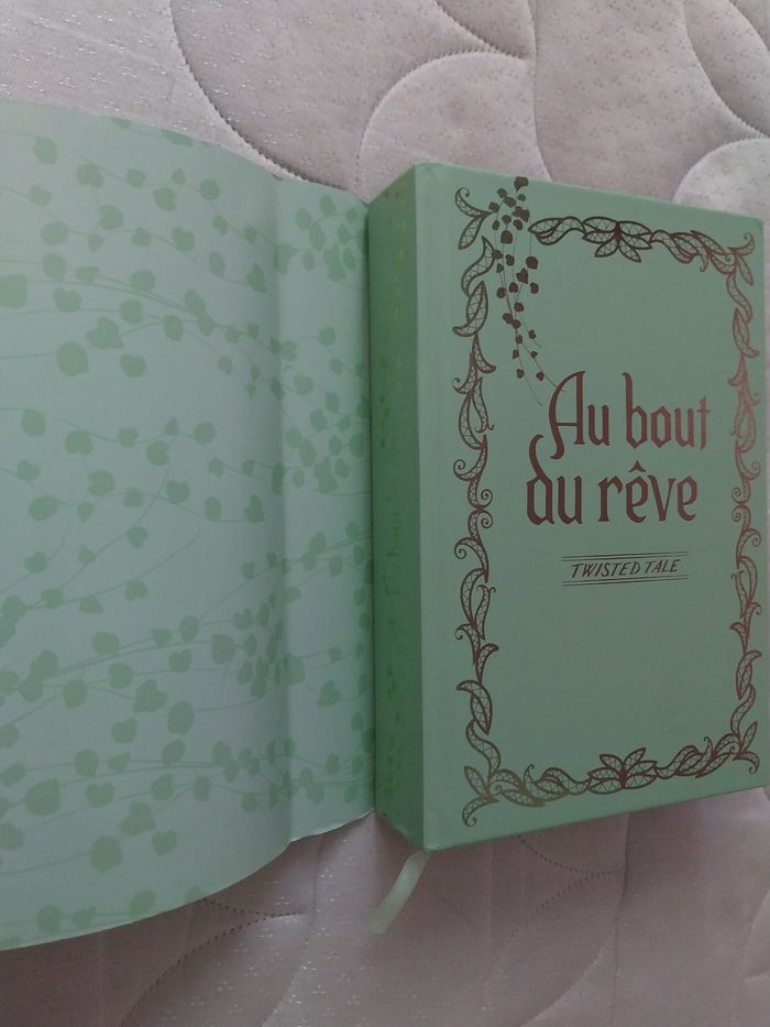 Roman Au Bout du Rêve Tiana Twisted Tale Relié Collector jaspage - photo numéro 8