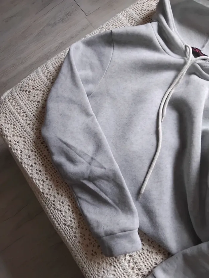 Sweat long gris - photo numéro 7