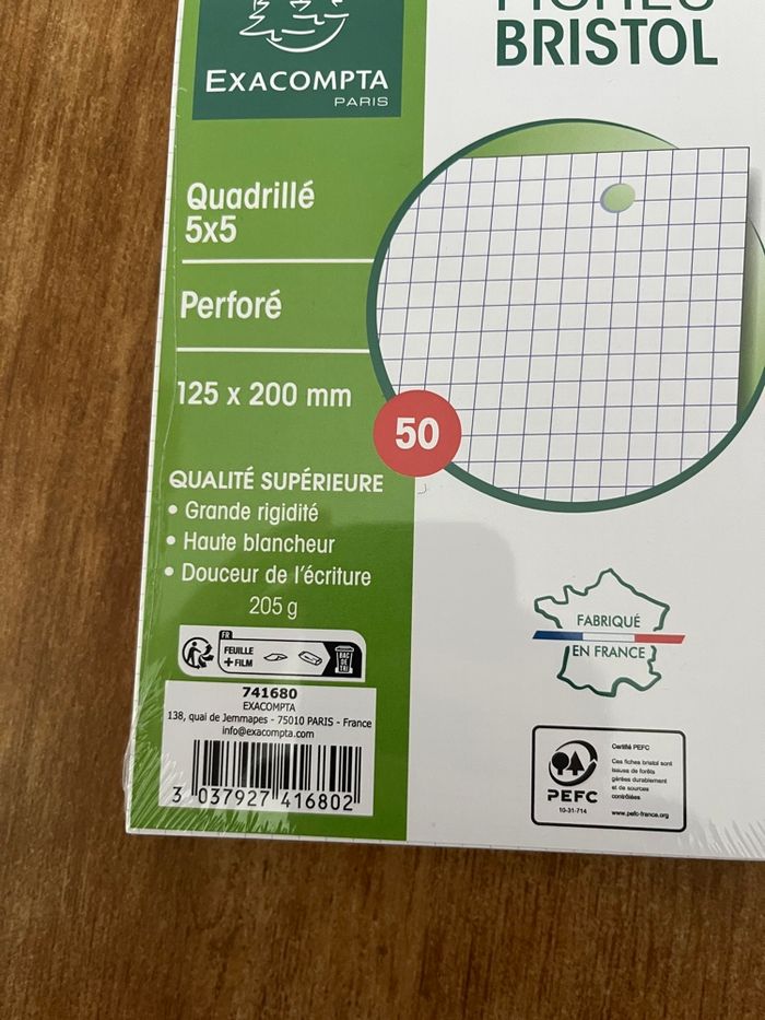 Fiche bristol - photo numéro 2