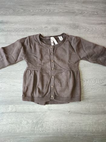 Gilet fille 2 ans