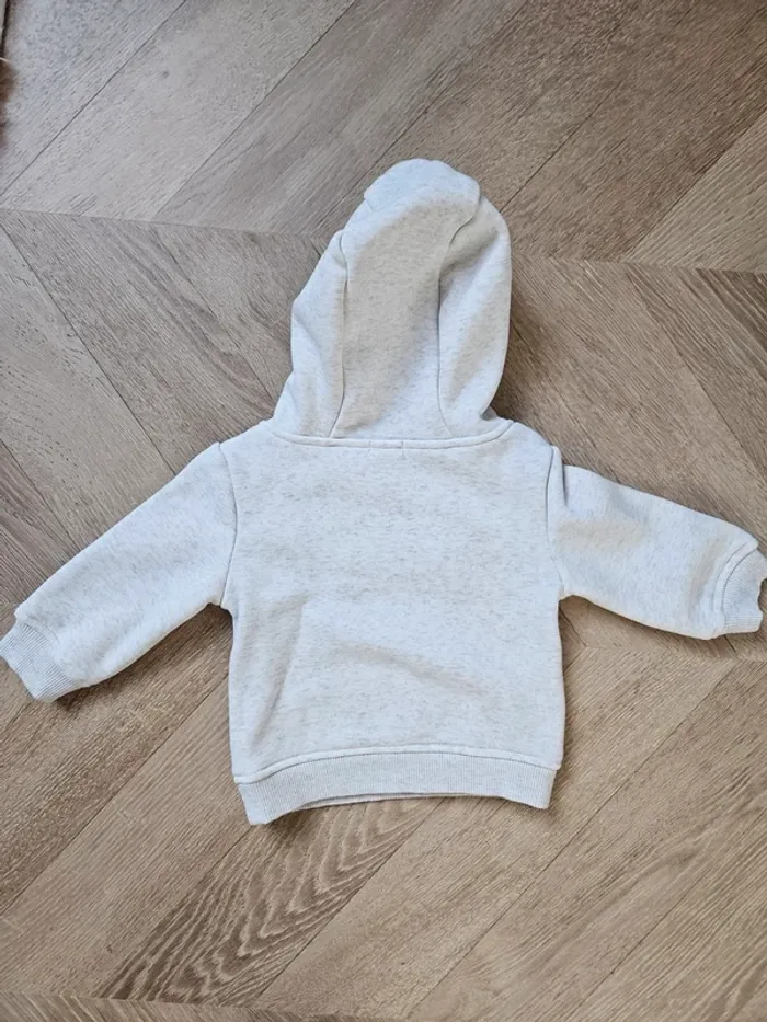 Sweat capuche kiabi 6 mois - photo numéro 4