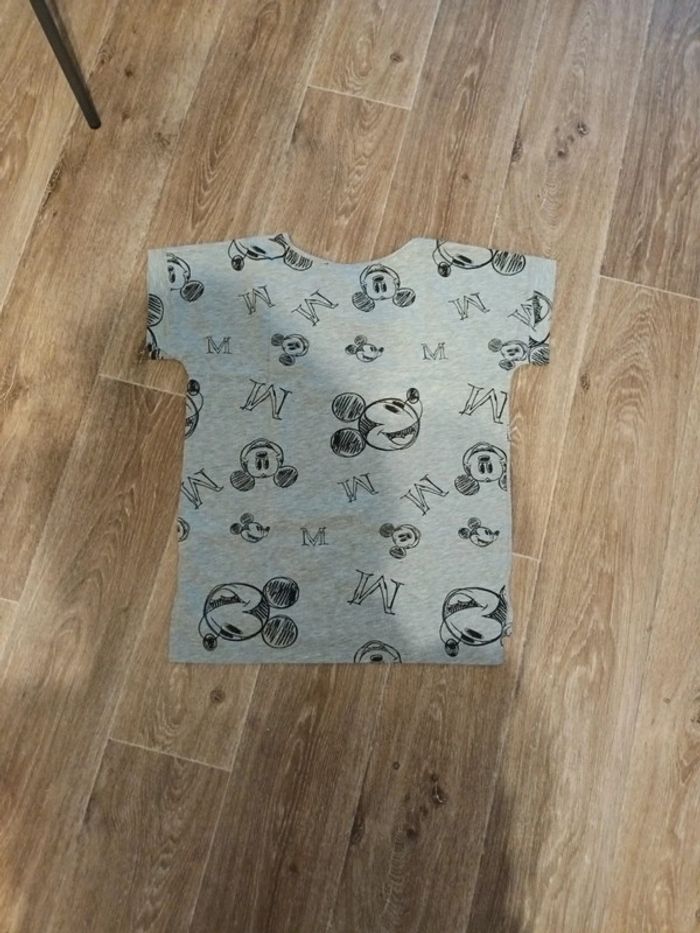 T shirt femme Mickey gris - photo numéro 2