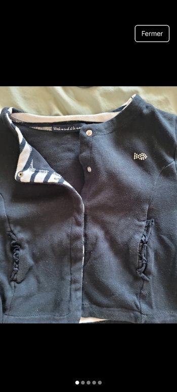 Gilet Week end à la mer 5ans