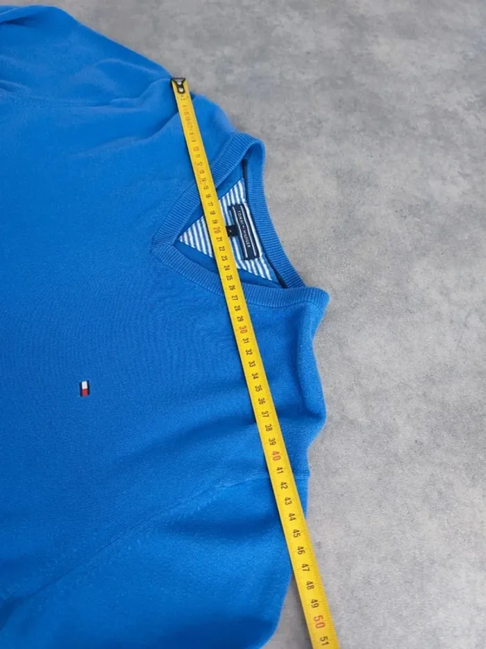 Pull Col V Tommy Hilfiger - photo numéro 10