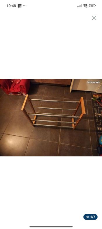 Range chaussures extensible 