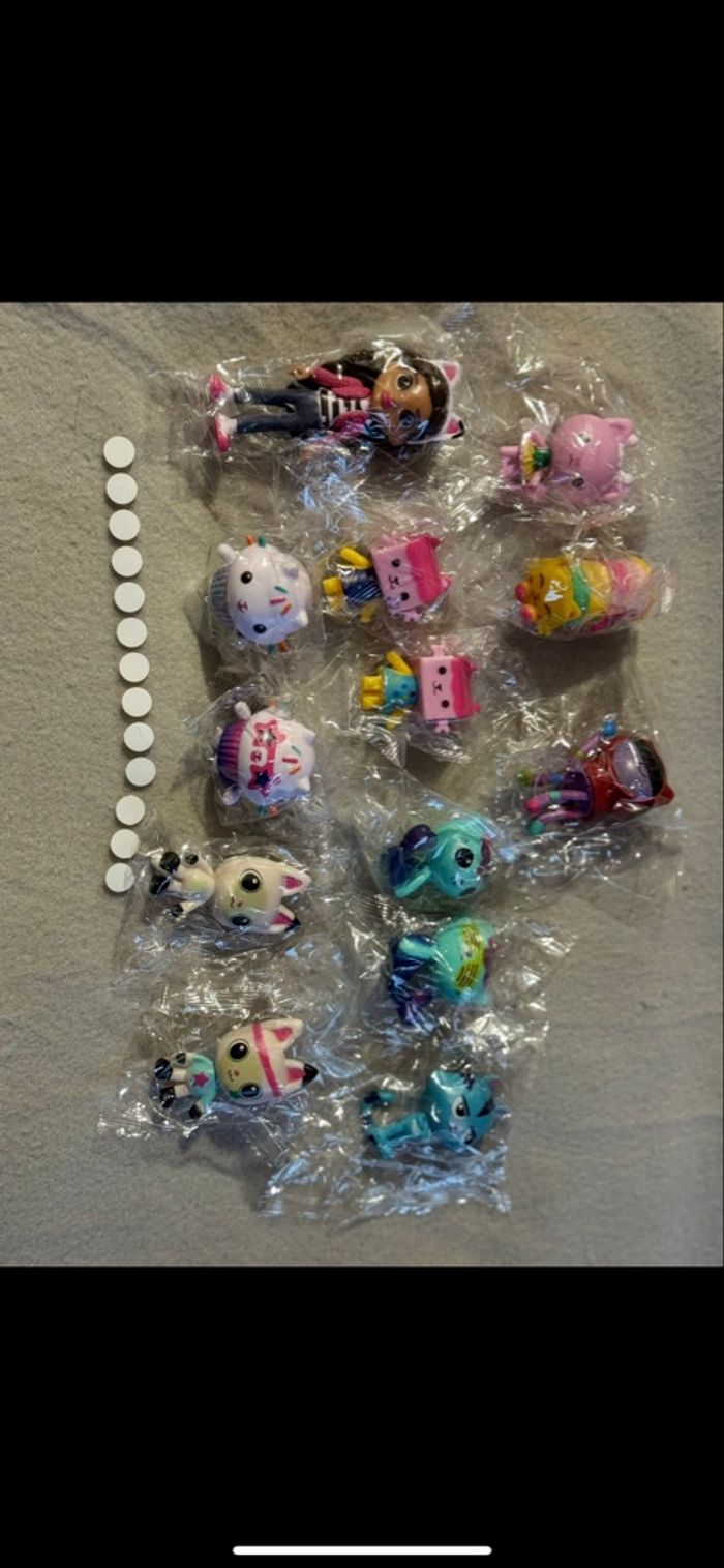 Lots figurines gabby s chat / gabby dollhouse 13 pcs - photo numéro 3