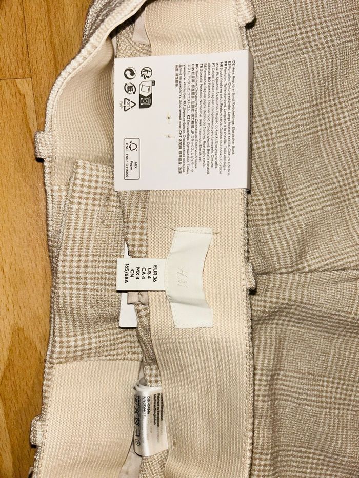 Pantalon à carreaux neuf - photo numéro 8