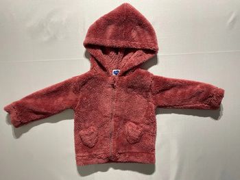 Gilet polaire fille 12 mois