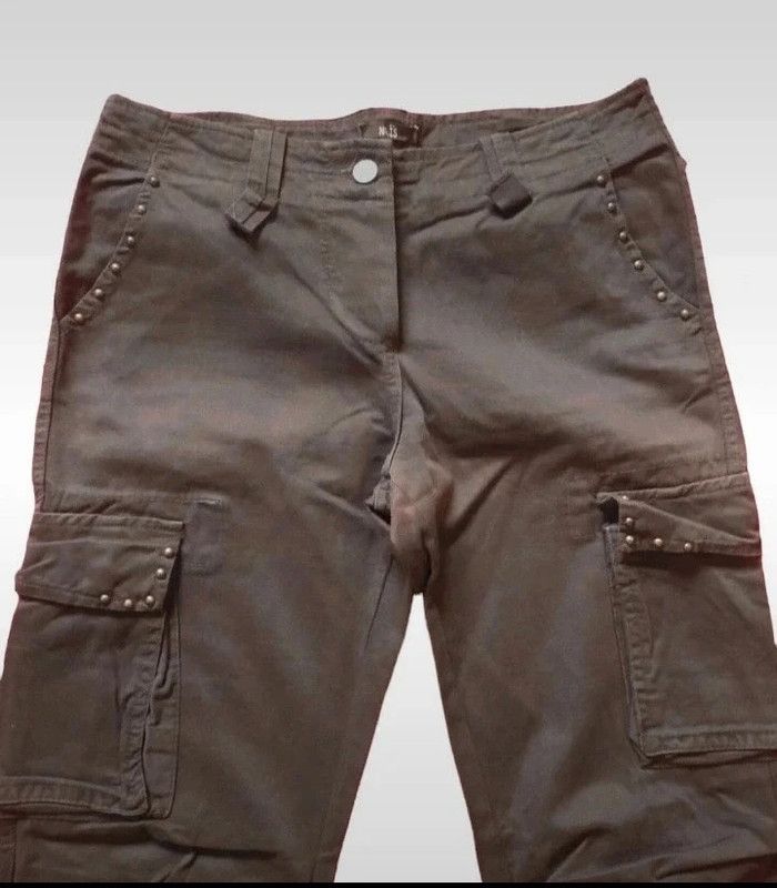 Pantalon buggy cargo marron taille 40 Nais - photo numéro 3