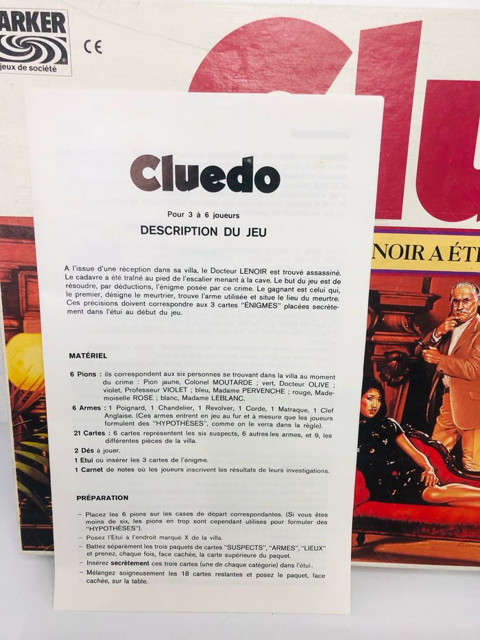Cluedo qui a tué le Dr Lenoir? - photo numéro 5