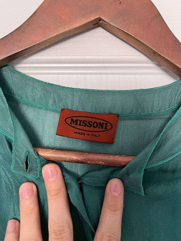 Chemisier en soie - Missoni - M - photo numéro 10