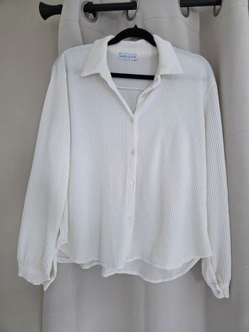 Chemise creme