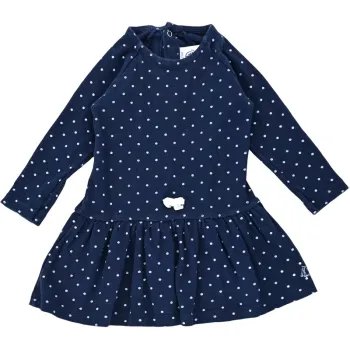 Petit Bateau Robe à manches longues 6 mois en coton