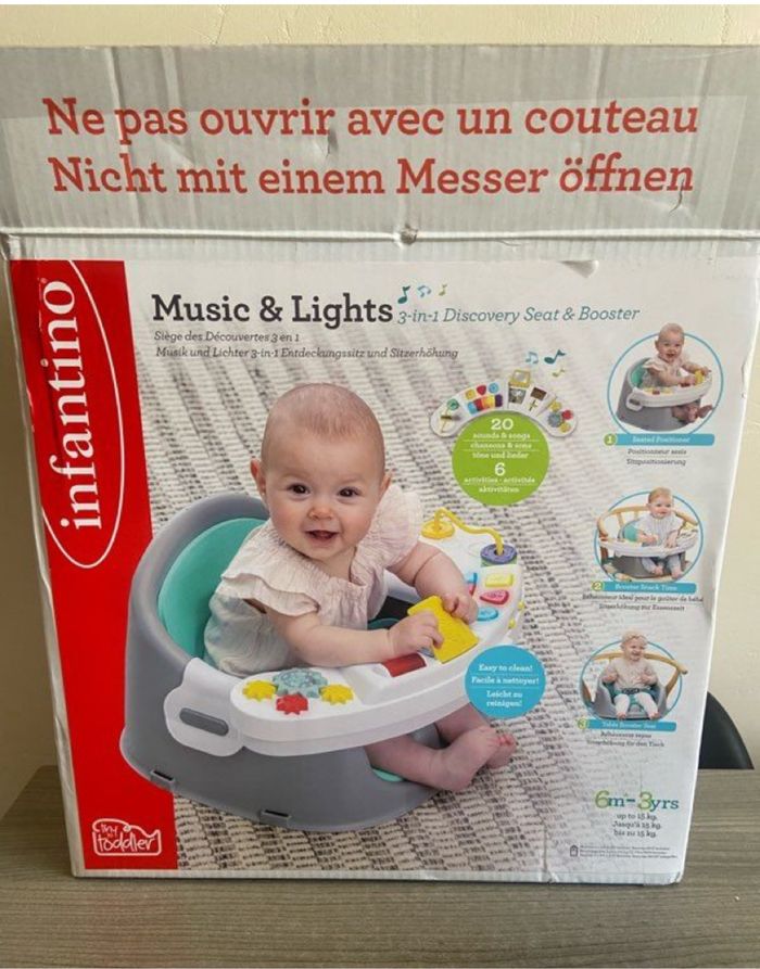 Siège bebe interactif 3 en 1 - photo numéro 7