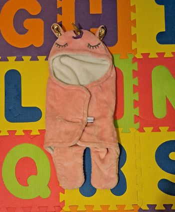 Nid d'ange licorne rose, Amazon, taille naissance/6 mois (67 cm)