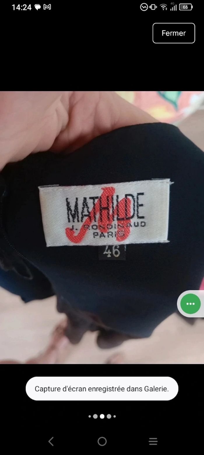 Ensemble robe et blazer noir c79 - photo numéro 7