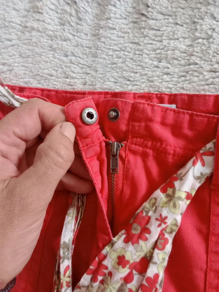 Jupe femme 34 rouge c85 - photo numéro 11