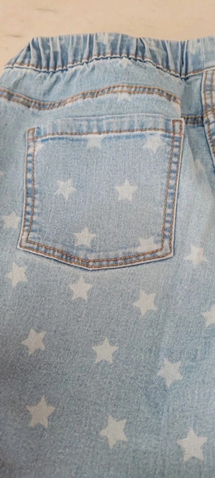 Jean Tex fille motifs étoiles - photo numéro 4