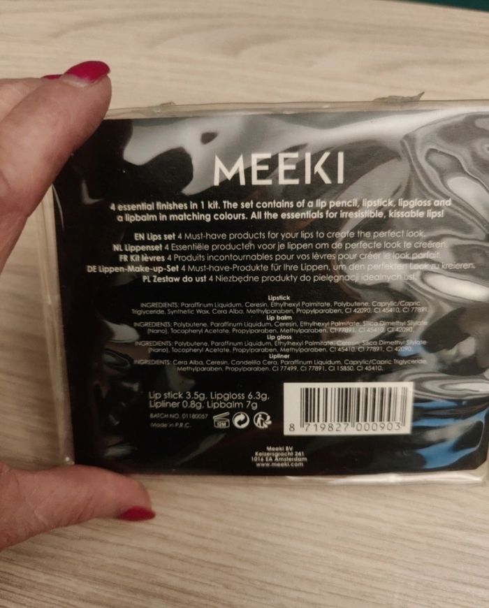 Kit maquillage lèvre meeki neuf - photo numéro 3