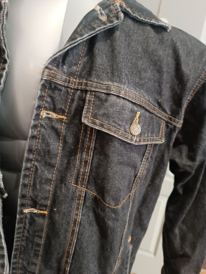 Veste jean homme t l - photo numéro 3