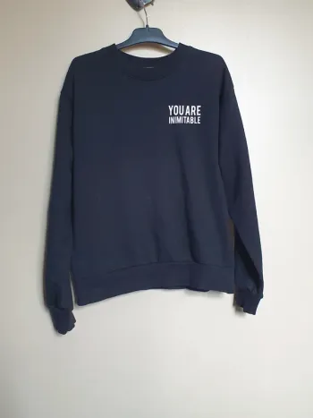 Sweat Jennyfer  "You are inimitable" taille 12 ans