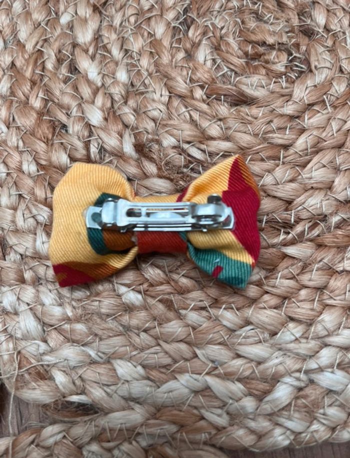 Barrette adulte fait main – tons chauds d’automne - photo numéro 3