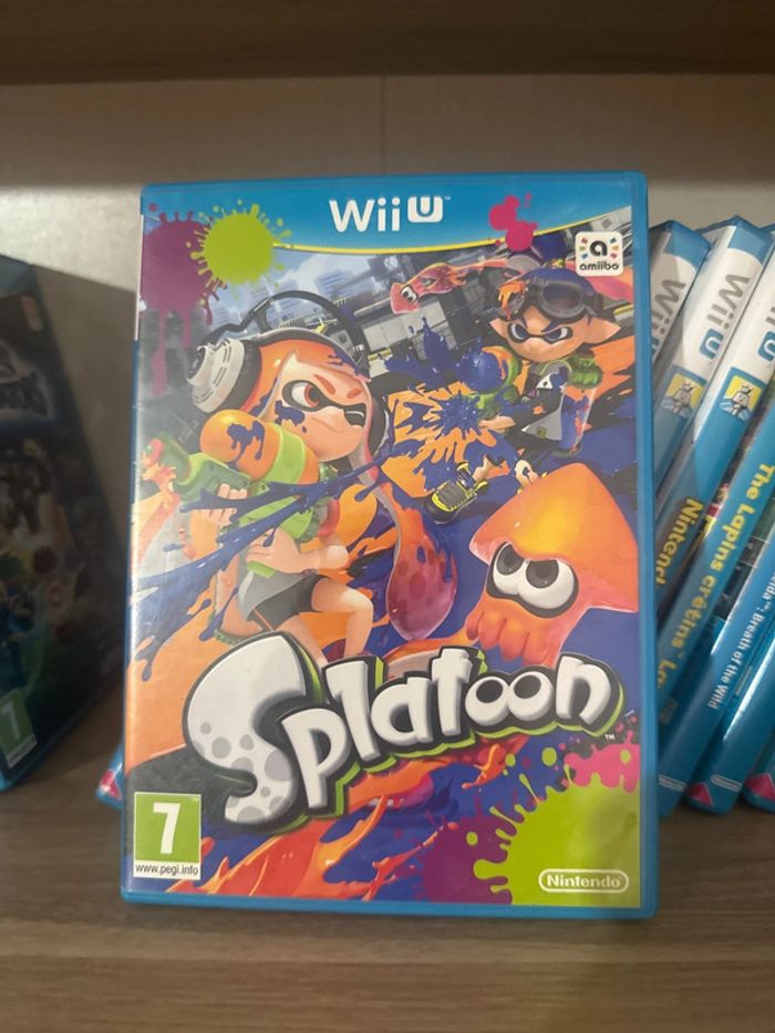 Splatoon jeu Wii u - photo numéro 1