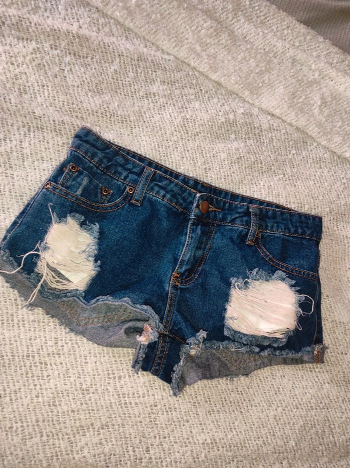 Short en jean - photo numéro 7