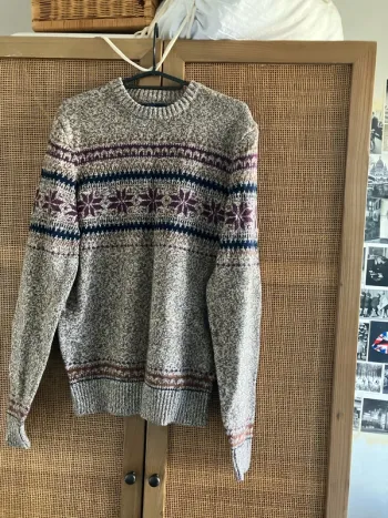 Pull jacquard Bonobo Taille M