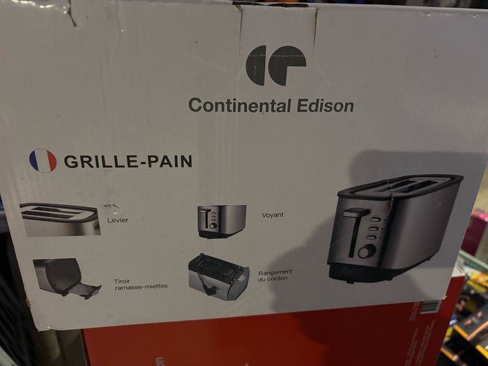 Grille pain continental neuf