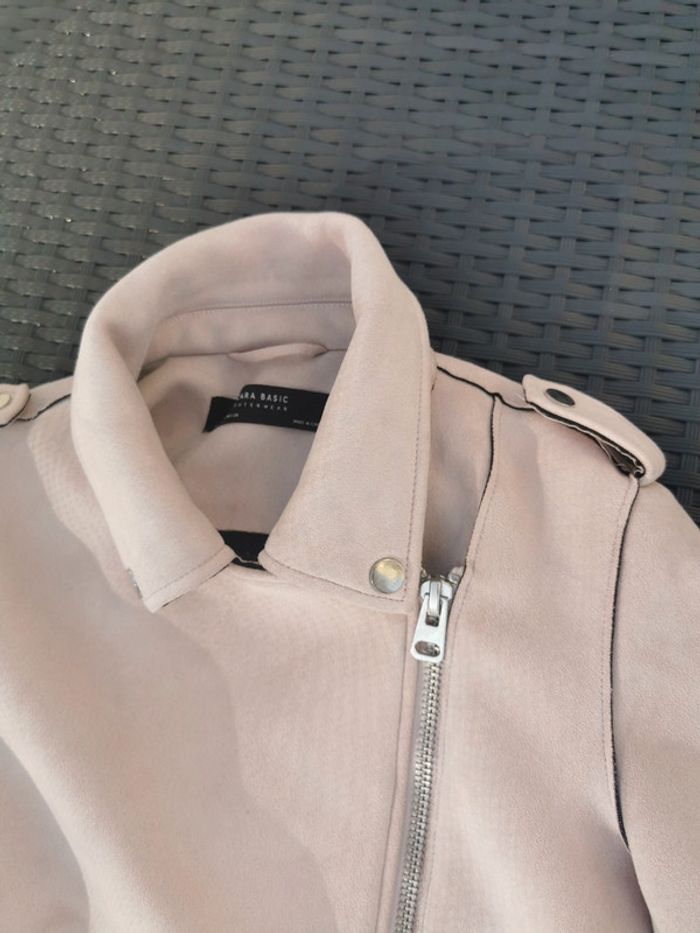 Veste rose Zara taille S - photo numéro 2