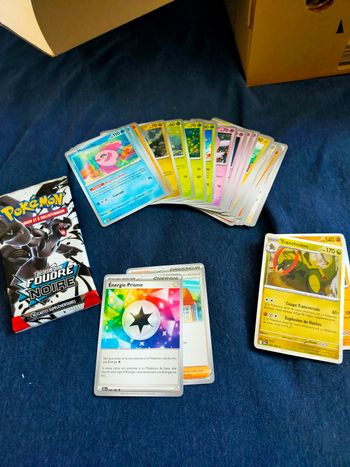Carte pokémon foudre noir