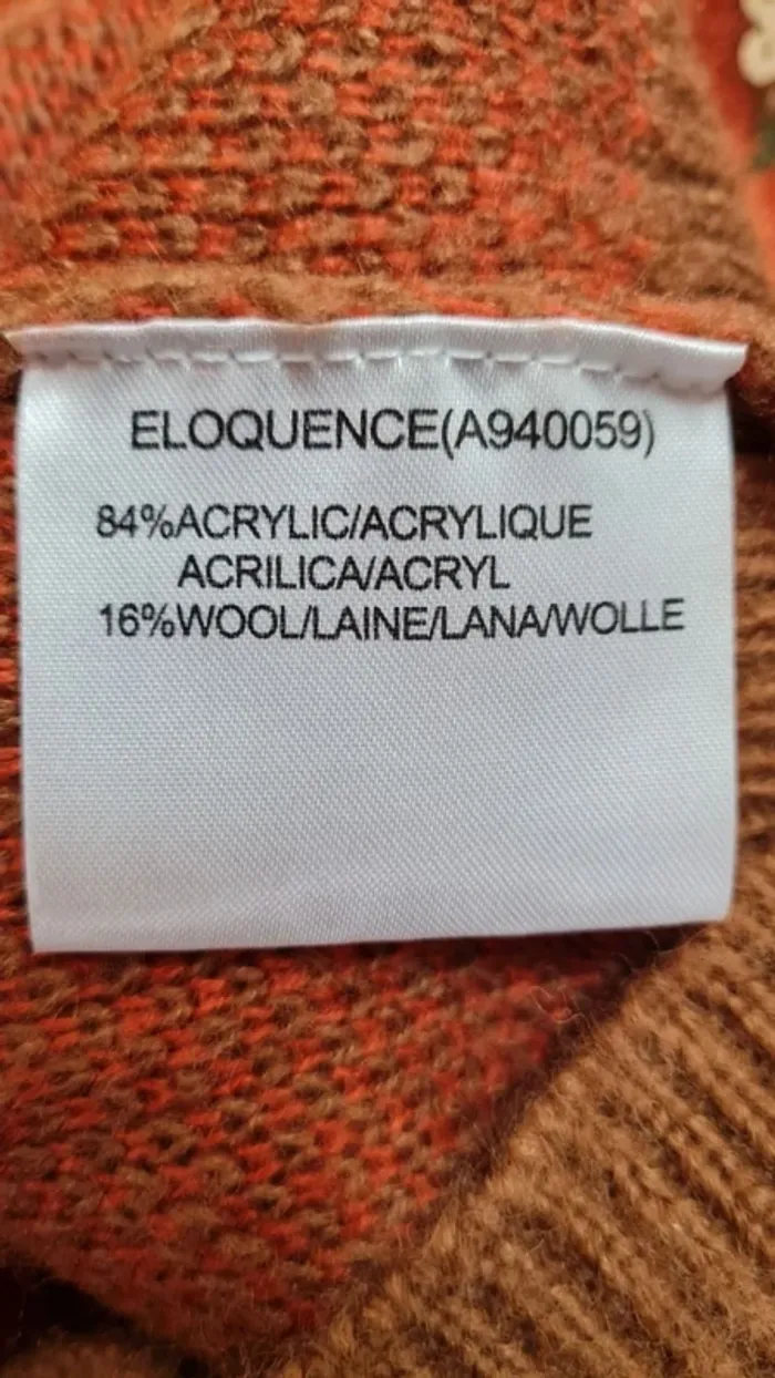Pull René derhy laine T38 - photo numéro 7