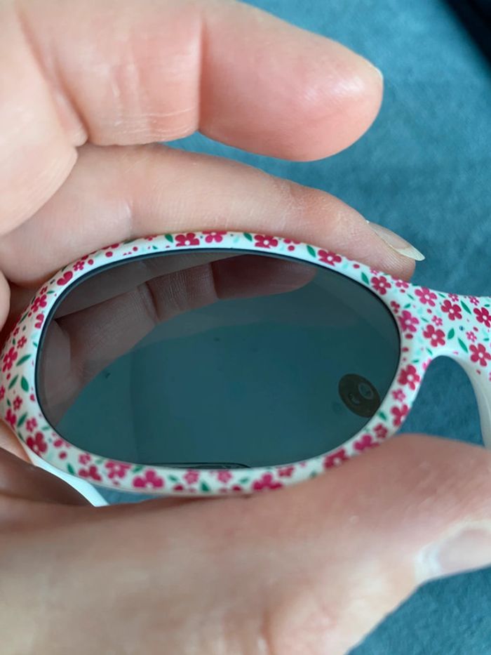 Lunettes de soleil blanches fleuries quechua - photo numéro 8