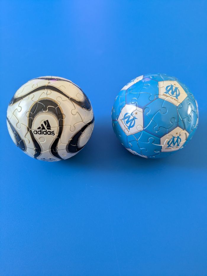 2 puzzles ball FIFA 2006 et OM
