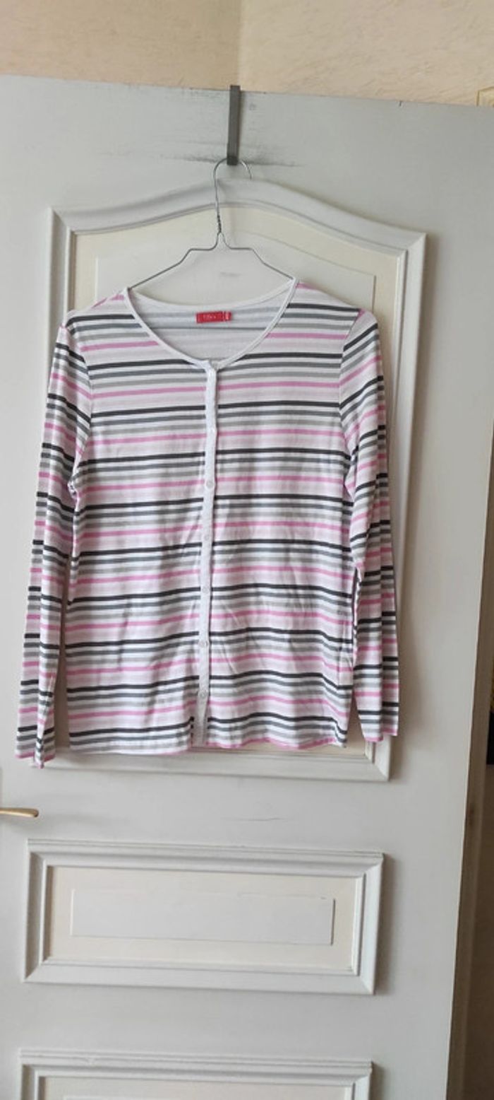 💐haut de pyjama - tissaia - taille 38/40 - Très bon état 💐