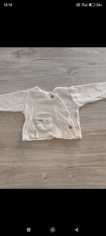 Gilet taille naissance