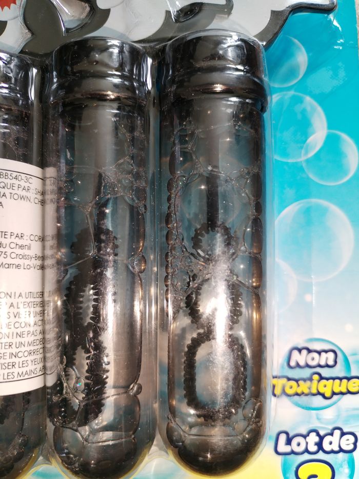 Lot de 3 jeux enfants bulles de savon requin - photo numéro 2