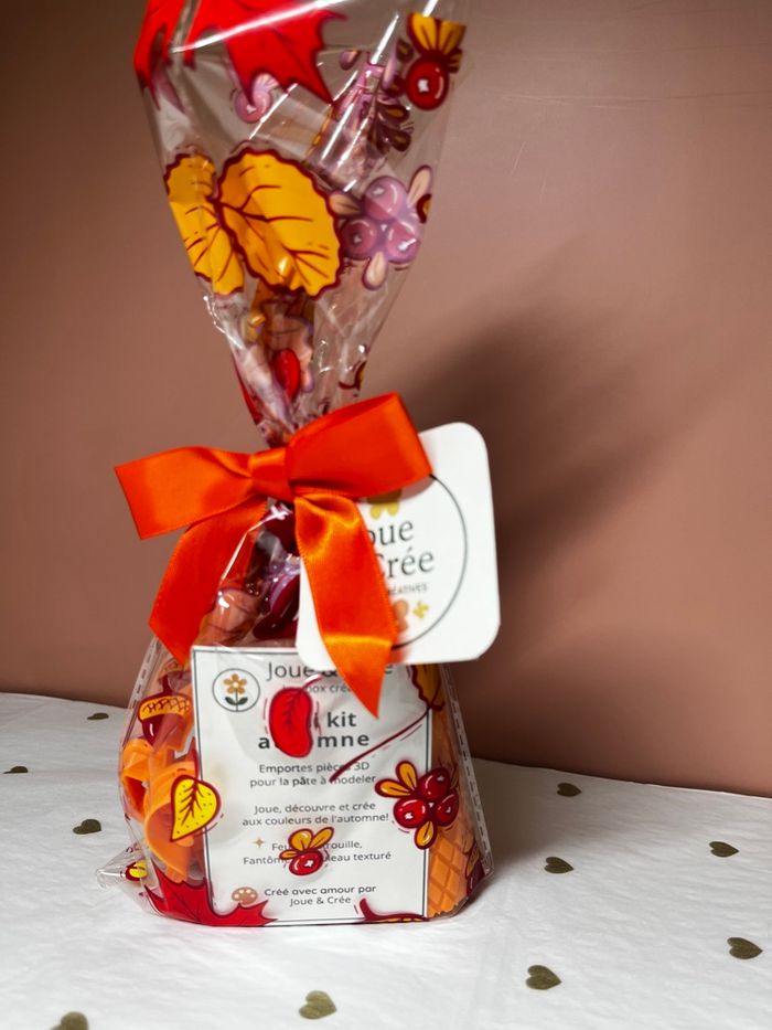 🍁 Mini kit automne – Emporte-pièces et rouleau texturé pour pâte à modeler (sans pâte) - photo numéro 3